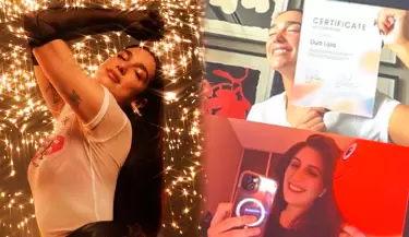 Dua Lipa causa furor al anunciar que aprob su examen de espaol.
