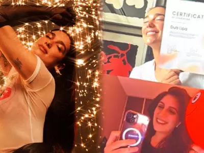 Dua Lipa causa furor al anunciar que aprob su examen de espaol.
