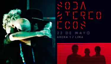 Soda Stereo regresar al Per con su gira "Ecos" en 2026.