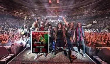 Iron Maiden anuncia gira mundial 2026 con paradas en Canadá, EE. UU. y México.