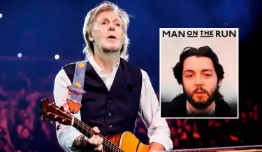 Paul McCartney lanzará documental 'Man on the Run'.