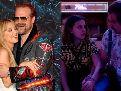 Millie Bobby Brown habra acusado a David Harbour de acoso.