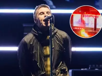 Liam Gallagher arremete contra fan que lanz bengala en concierto de Oasis en Melbourne