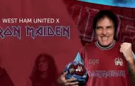 Iron Maiden y West Ham United presentan camiseta especial por los 50 aos de la banda