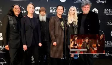 Soundgarden hace historia en el Saln de la Fama del Rock 2025 con Jim Carrey y un emotivo tributo.