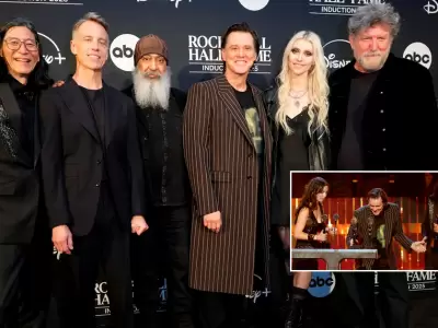 Soundgarden hace historia en el Saln de la Fama del Rock 2025 con Jim Carrey y un emotivo tributo.