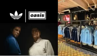 La colaboracin entre Oasis y Adidas gener furor en Lima.