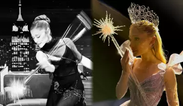 Ariana Grande anuncia contagio de COVID tras terminar promocin de "Wicked".