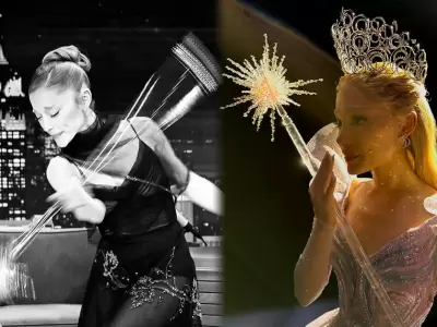 Ariana Grande anuncia contagio de COVID tras terminar promocin de "Wicked".