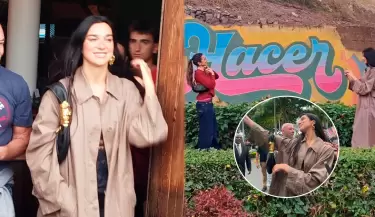 Dua Lipa sali del hotel, firm autgrafos y recorri Barranco.