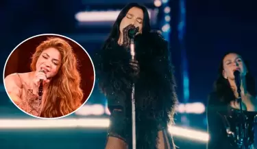 Dua Lipa sorprendi al interpretar el tema "Antologa" de Shakira