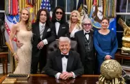Donald Trump destaca el legado de KISS y les entreg una medalla en los Kennedy Center Honors 2025