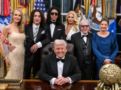 Donald Trump encabeza homenaje del Kennedy Center 2025 y destaca el legado de KISS.