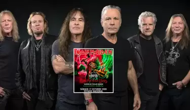 Iron Maiden confirma concierto en Per por su tour de aniversario.