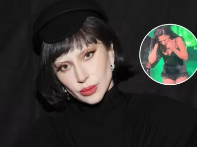 Momento de tensi�n en show de Lady Gaga tras la ca�da de su bailar�n.