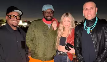 Fergie se reencontr� con Black Eyed Peas tras ocho a�os.
