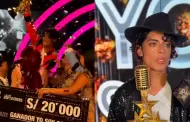 �Tributo al 'Rey del Pop'! Imitadora de Michael Jackson gan� la final de "Yo Soy" con impactante presentaci�n