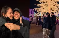 Selena G�mez y Benny Blanco enternecen con rom�ntica cita navide�a en L.A.: "Visitando el pa�s de las maravillas"