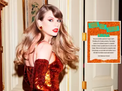 Taylor Swift don� un mill�n de d�lares a caridad por Navidad