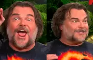Jack Black sorprende con su improvisada versi�n de un cl�sico del rock en plena entrevista: "Record� la canci�n"