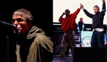Liam Gallagher emociona a fans de Oasis.