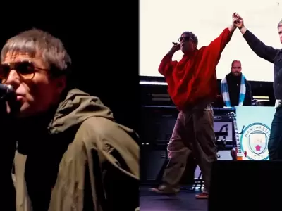 Liam Gallagher emociona a fans de Oasis.