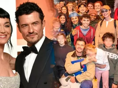 Katy Perry se reencuentra con Orlando Bloom