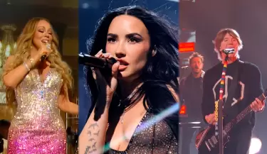 Mariah Carey, Demi Lovato y Goo Goo Dolls encendieron el New Year's Rockin' Eve 2026.