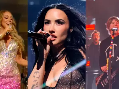 Mariah Carey, Demi Lovato y Goo Goo Dolls encendieron el New Year's Rockin' Eve 2026.