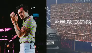 Harry Styles desata rumores de regreso musical tras misteriosos carteles en diferentes ciudades.