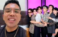 Christian Yaip�n del Grupo 5 se emociona por el primer concierto de BTS en el Per�: "Los esperamos"