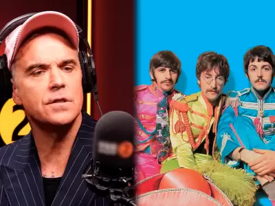Robbie Williams busca superar a The Beatles con su nuevo �lbum.