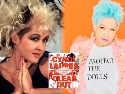 Cyndi Lauper vende su ropa y vestuarios por una causa ben�fica.