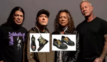 Metallica y Dr. Martens se unen en una nueva colecci�n de zapatos y botas.
