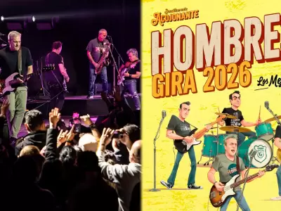 Hombres G confirma concierto en el Estadio Nacional este 2026.