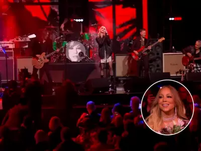 Foo Fighters y Taylor Momsen interpretaron canciones grunge in�ditas de Mariah Carey.