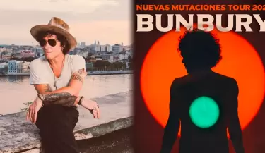 Enrique Bunbury anuncia concierto en Lima.