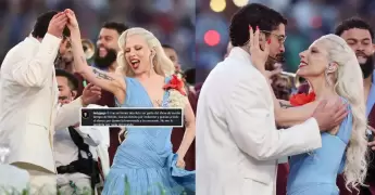 Bad Bunny baila junto a Lady Gaga.