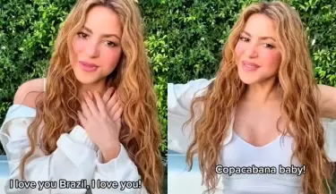 Shakira confirm� su presencia en show gratuito en R�o de Janeiro