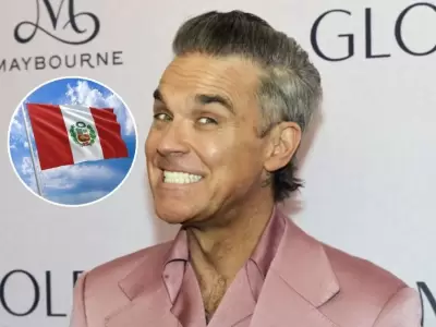 Robbie Williams confirma su primer concierto en Per� y enciende la emoci�n de sus fans.