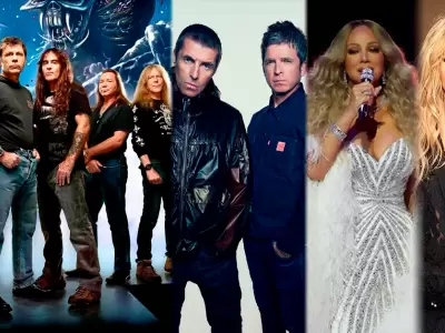 Iron Maiden, Oasis, Mariah Carey y Shakira entre los nominados al Sal�n de la Fama del Rock 2026.