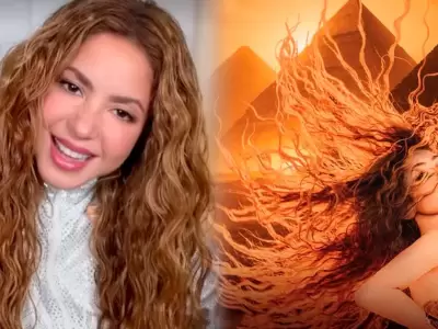 Shakira habla idioma �rabe previo a su concierto en las Pir�mides de Giza