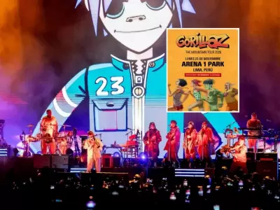 Gorillaz llega por primera vez en Lima, la banda promete concierto hist�rico el 23 de noviembre.