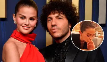 Selena G�mez besa pies sucios de su esposo Benny Blanco