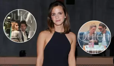 Emma Watson luce enamorada.