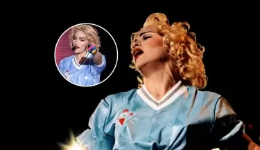 Madonna revela d�nde est� la camiseta del Celta de Vigo que us� en 1990.
