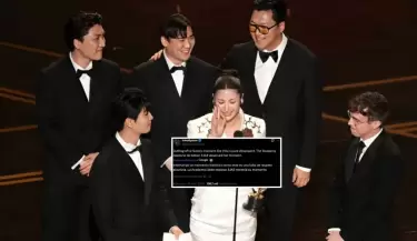 Interrumpen discurso de HUNTR/X en los Oscar y desata la furia de los fans.