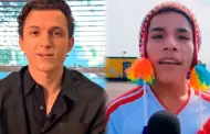 Tom Holland sorprende con mensaje de agradecimiento a Pol Deportes: "Muchas gracias por ayudarnos"