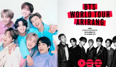 Se revelan precios de entradas y se confirma el Estadio San Marcos para shows de BTS en Lima.