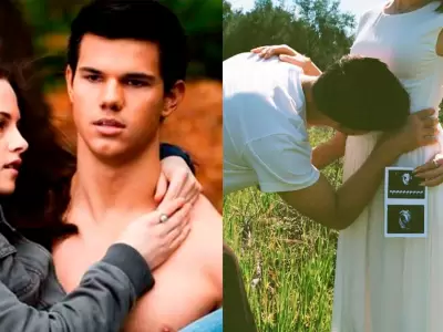 Taylor Lautner y su esposa Taylor ser�n padres por primera vez.